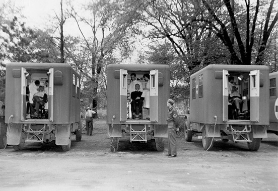 WWII Ottawa 1945 Mobile Dental Clinics