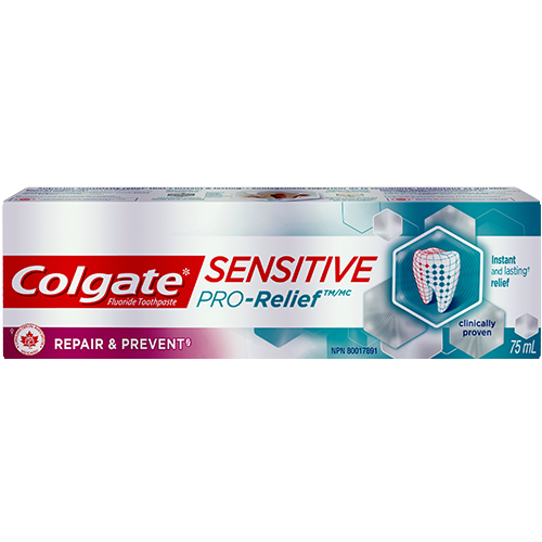 colgate sensitive pro relief ingredients